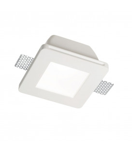 Įmontuojamas gipsinis šviestuvas SAMBA FI1 Square Glass 150116