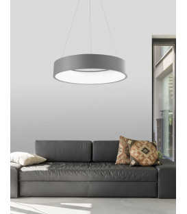 42W LED Pakabinamas šviestuvas RANDO Ø60 Gray 6167206