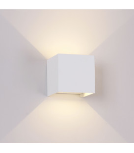 12W LED Sieninis šviestuvas DAVOS Sand White IP54 6521
