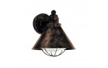 Sieninis šviestuvas BARROSELA Copper-antique IP44 94858