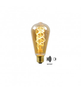 4W LED Lempa Sensorinė E27 Amber 2200K 49034/04/62