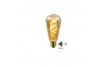 LED LEMPA Sensorinė 4W E27 Amber 49034/04/62