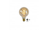 LED LEMPA Sensorinė 4W E27 Amber 49032/04/62