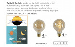 LED LEMPA Sensorinė 4W E27 Amber 49032/04/62
