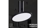 18W LED Lubinis šviestuvas MORGAN Black P384610N