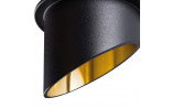 Įmontuojamas šviestuvas SPAG Black/Gold Ø6.8 27324