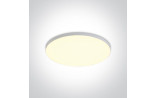 20W LED Įmontuojama panelė White Round Ø20 3000K 10120CE/W