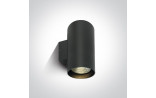 40W LED Sieninis šviestuvas IP65 Anthracite 4000K 67138L/AN/C