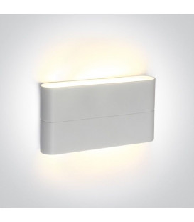 12W LED Sieninis šviestuvas IP54 White 67376A/W/W
