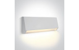 4W LED Sieninis šviestuvas IP65 White 67386C/W/W