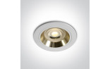 Įmontuojamas šviestuvas DUAL RING White 10105ALG/W/GL