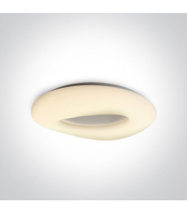 108W LED Lubinis šviestuvas CLOUD Ø91 White 62148D/W