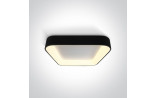 50W LED Lubinis šviestuvas PLAFO Square White 62142NA/W/W