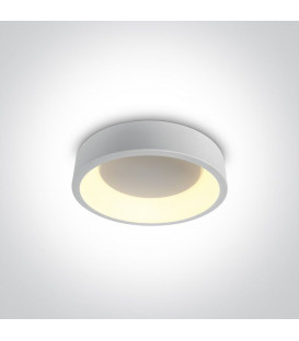 20W LED Lubinis šviestuvas PLAFO Ø30 Round White 62130N/W/W