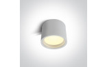 8W LED Lubinis šviestuvas White Ø7.8 12108LA/W/W