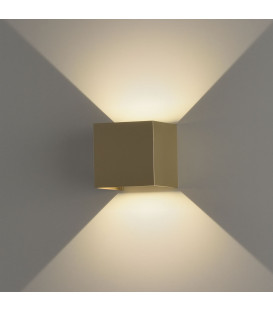 12W LED Sieninis šviestuvas KENDO Gold A203210O
