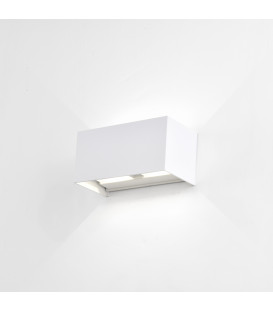 24W LED Sieninis šviestuvas DAVOS DOUBLE Sand White IP54 4000K 7820