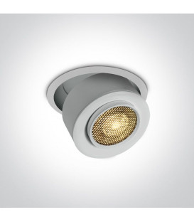 15W LED Įmontuojamas šviestuvas White Ø10.5 11115G/W/W