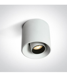 8W LED Lubinis šviestuvas White 12108T/W/W