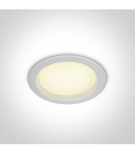 10W LED Įmontuojama panelė White Ø9.5 IP44 10110U/W/W