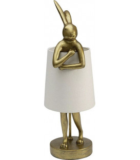 Stalinis šviestuvas Animal Rabbit Gold/White KA53474
