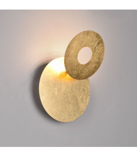 6W LED Sieninis šviestuvas LEANO Gold 240310179